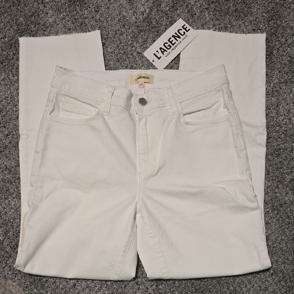 L'AGENCE White Men's Jeans
